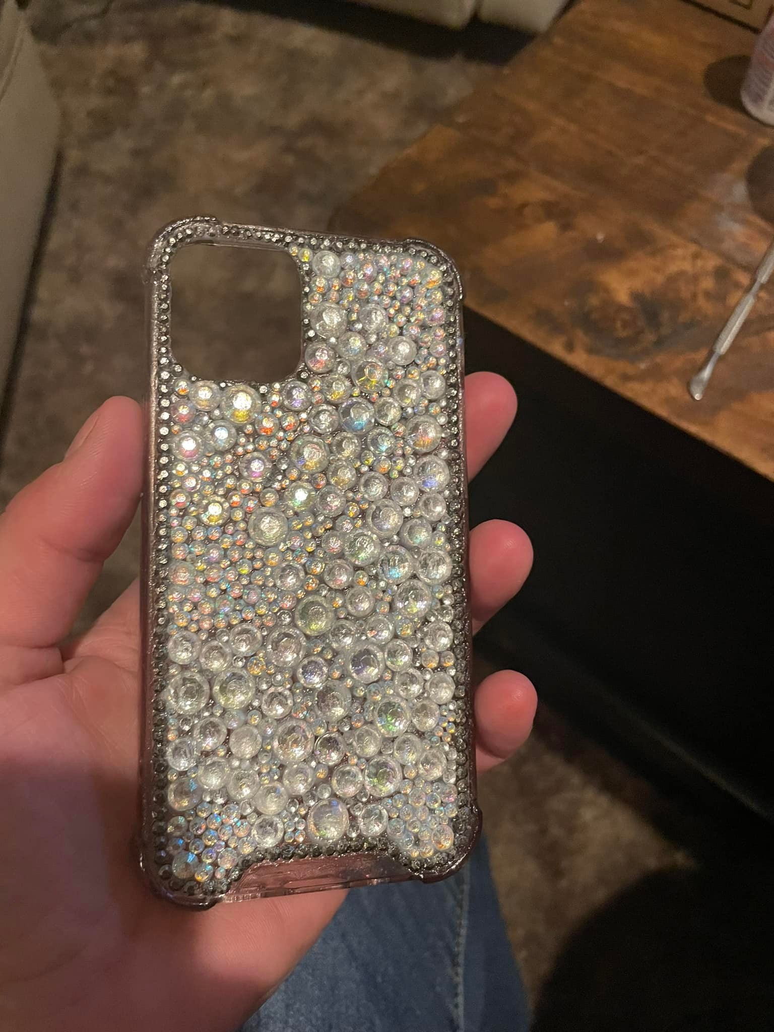 Rhinestone phone case Ipreferprincess Rhinestone phone case Ipreferprincess